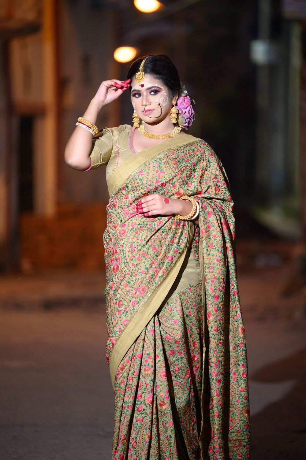 Photo From Bengali Reception Makeup - By Makeup Artist Radha