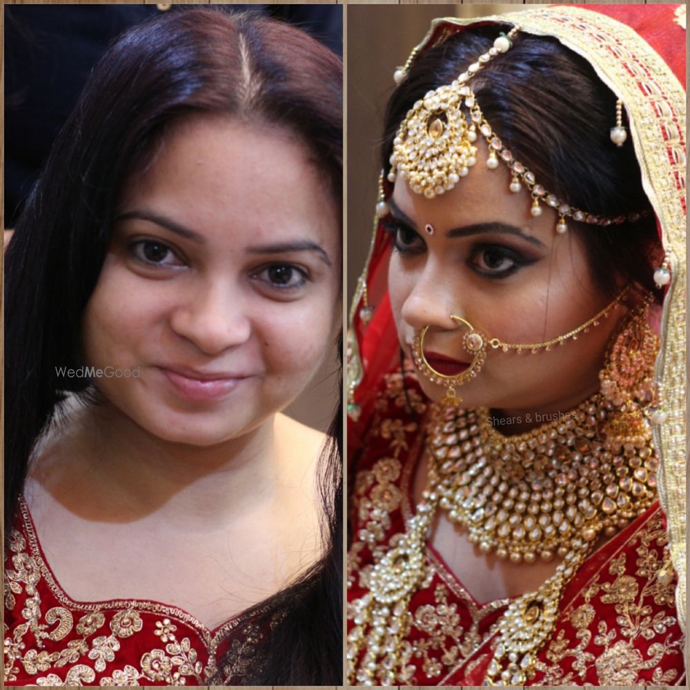 Photo From Manisha's wedding - By Shears & Brushes 