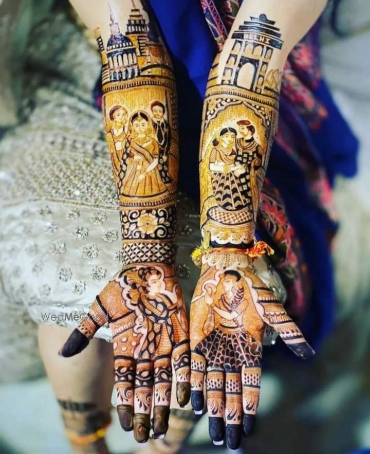 Photo From bridal mehandi - By Arun Mehandi Artist