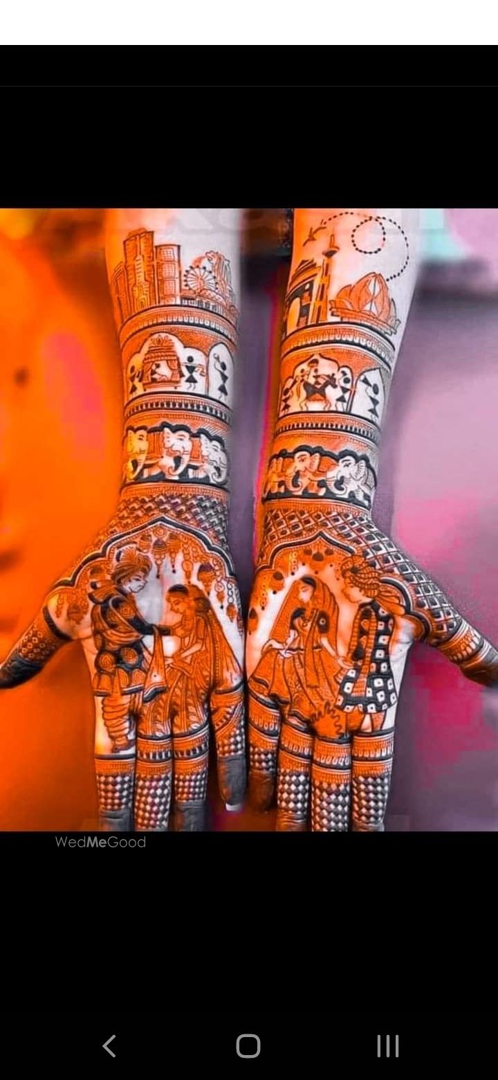 Photo From bridal mehandi - By Arun Mehandi Artist