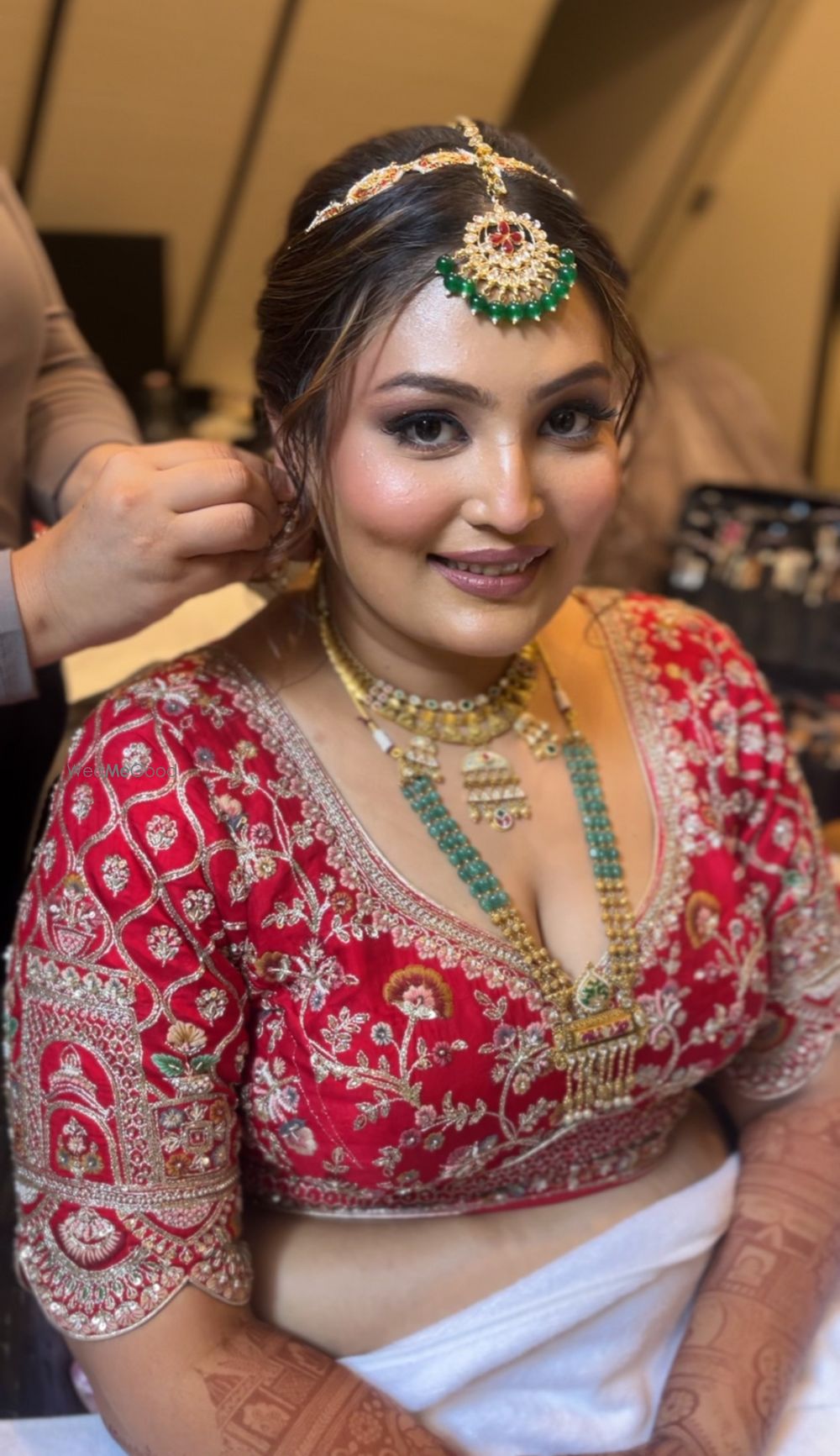 Photo From bride Himanshi - By Riya Matta Makeup & Hair