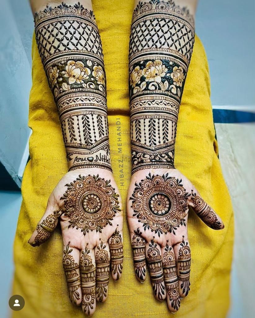 Photo From Wedding Mehndi ceremony - By Krishna Mehndi Art Hyderabad