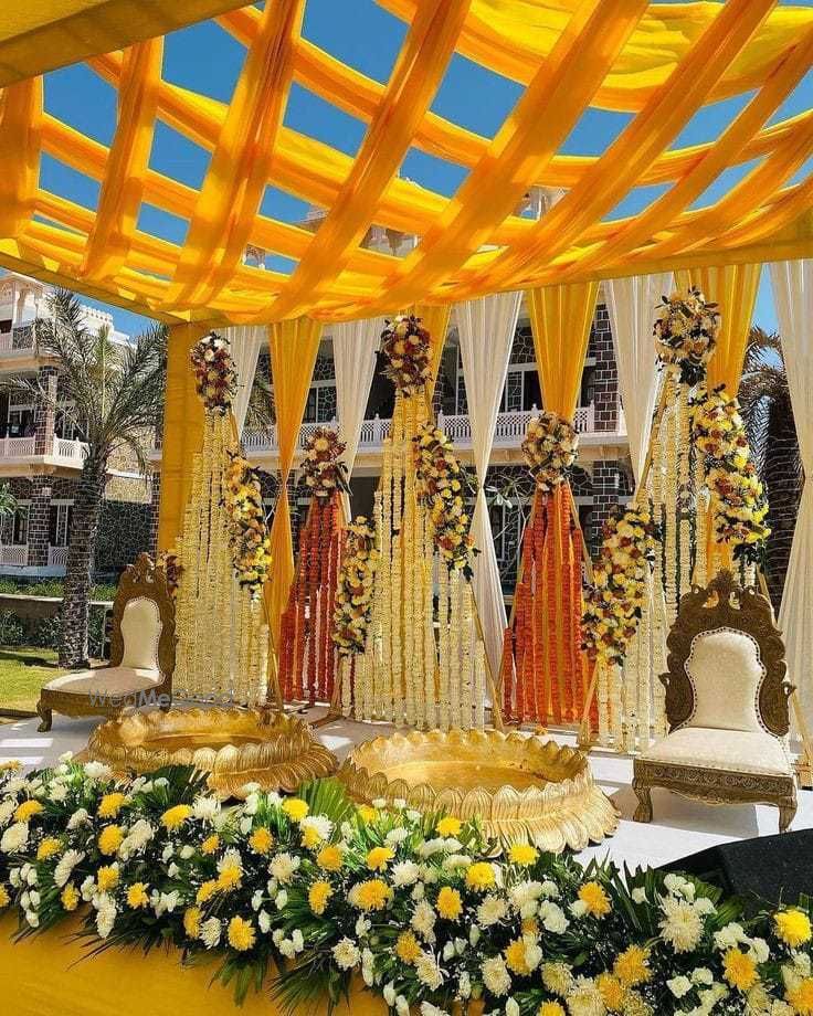 Photo From Haldi - By Akasa Events