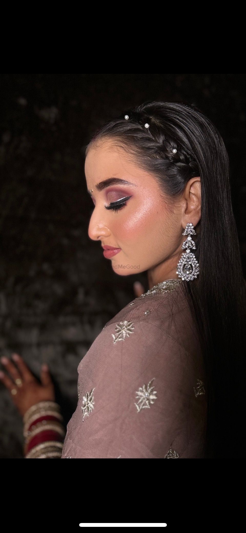 Photo From Simran’s roka look - By Sukhpreet Makeup Artist