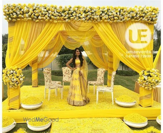 Photo From Haldi - By Uma Events