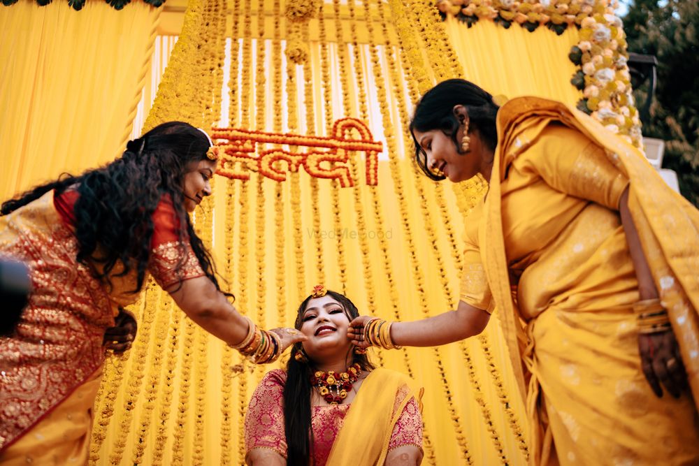 Photo From Manshi’s Haldi - By DreamyTales.Co