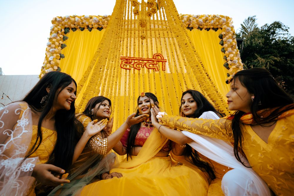 Photo From Manshi’s Haldi - By DreamyTales.Co