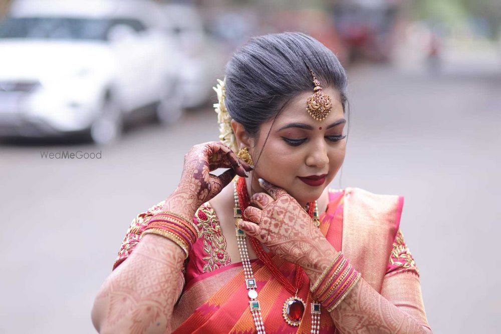 Photo From ARPITHA'S MUHURTHAM LOOK - By Nethra Mua