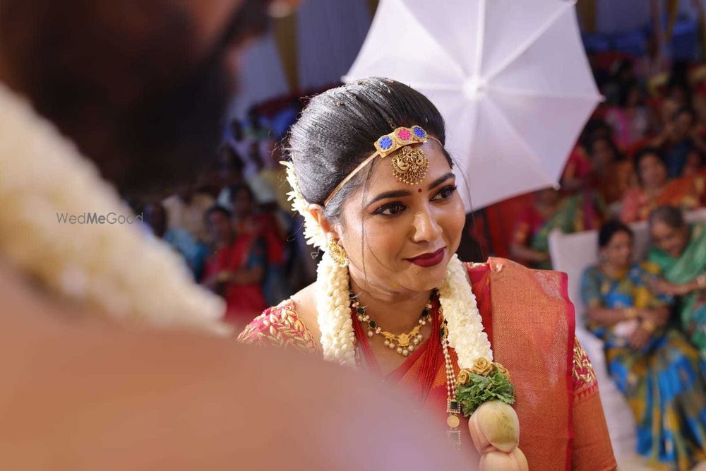 Photo From ARPITHA'S MUHURTHAM LOOK - By Nethra Mua