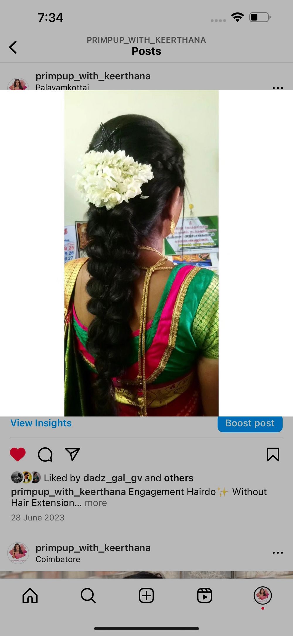 Photo From Engagement Hairdo  - By Primpup With Keerthana