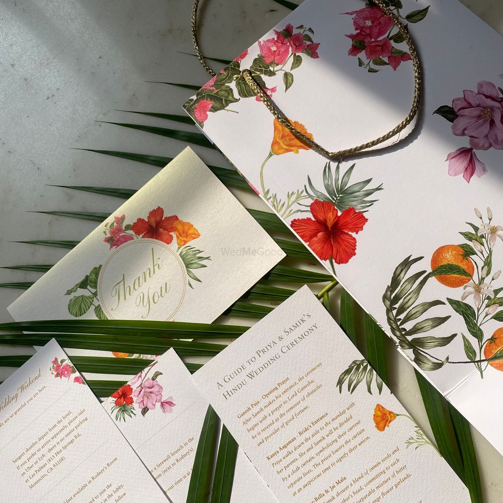 Photo From Tropical Summer Wedding Invite  - By Studio Grain
