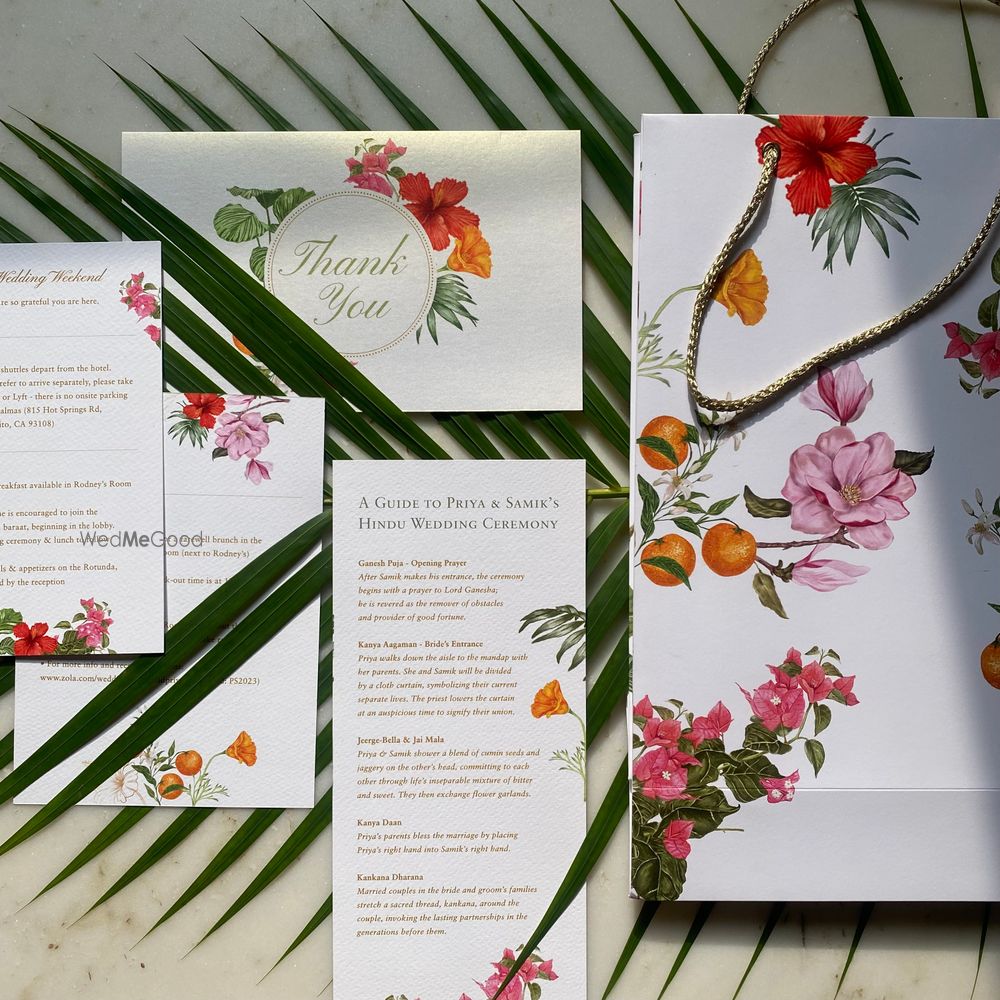 Photo From Tropical Summer Wedding Invite  - By Studio Grain