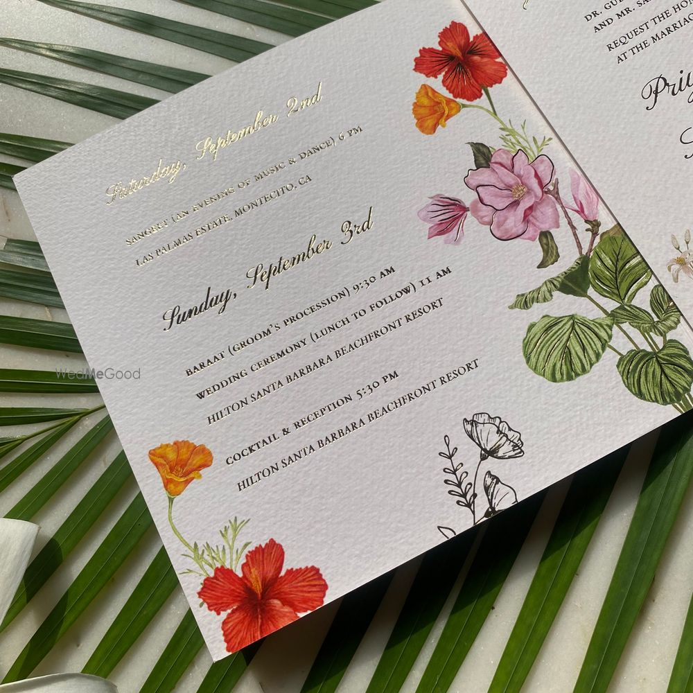 Photo From Tropical Summer Wedding Invite  - By Studio Grain