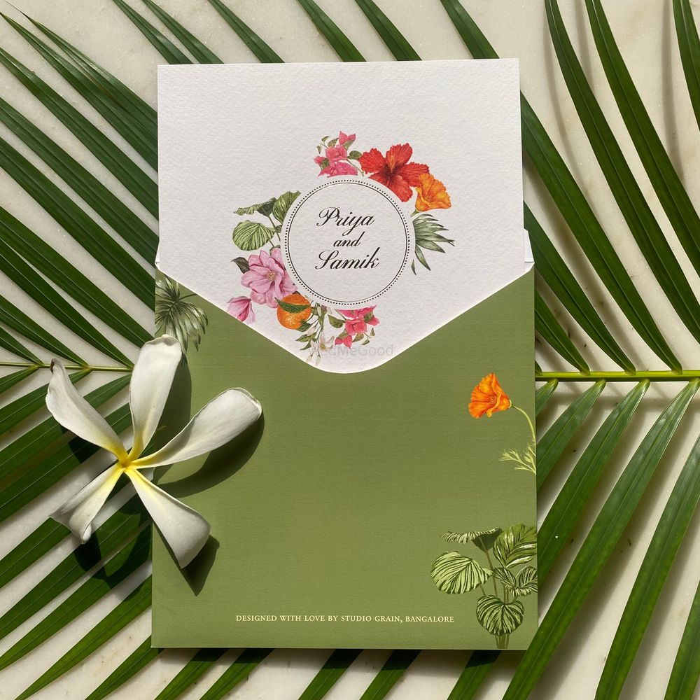 Photo From Tropical Summer Wedding Invite  - By Studio Grain