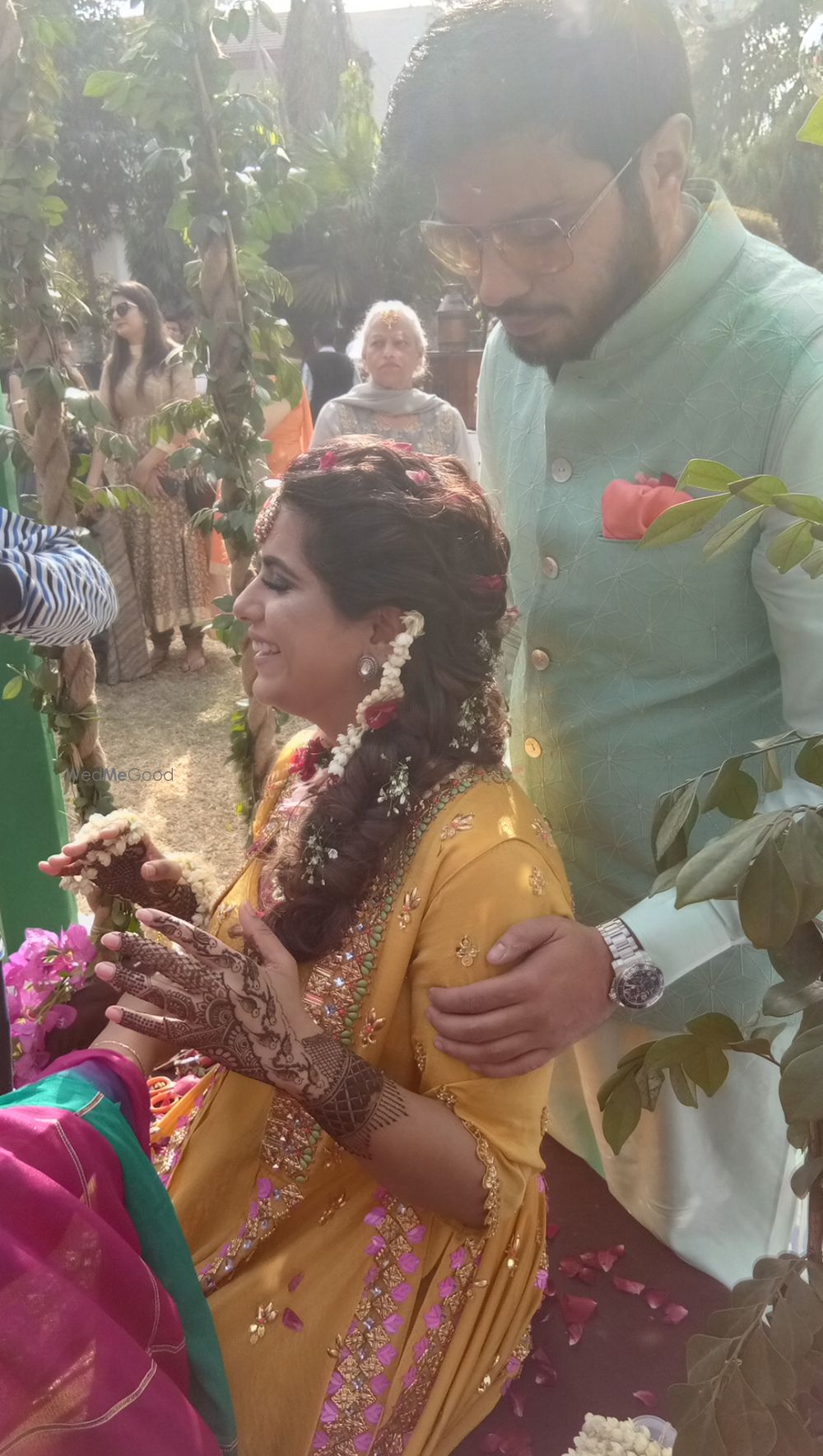 Photo From Ginni Kohli, The founder and CEO OF Wedwise,  Bridal Mehendi ceremony at sainik farms at Saket,  delhi on 17th Feb 2018 - By Shalini Mehendi Artist