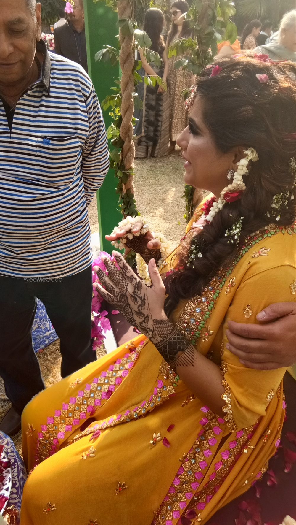 Photo From Ginni Kohli, The founder and CEO OF Wedwise,  Bridal Mehendi ceremony at sainik farms at Saket,  delhi on 17th Feb 2018 - By Shalini Mehendi Artist