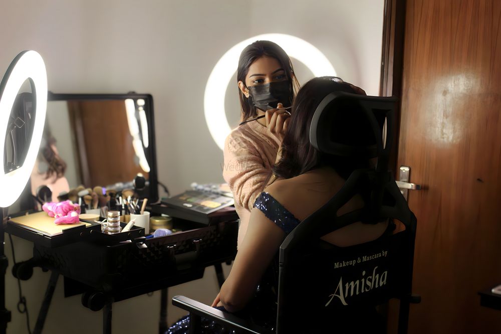 Photo From Behind the Scenes - By Makeup and Mascara by Amisha