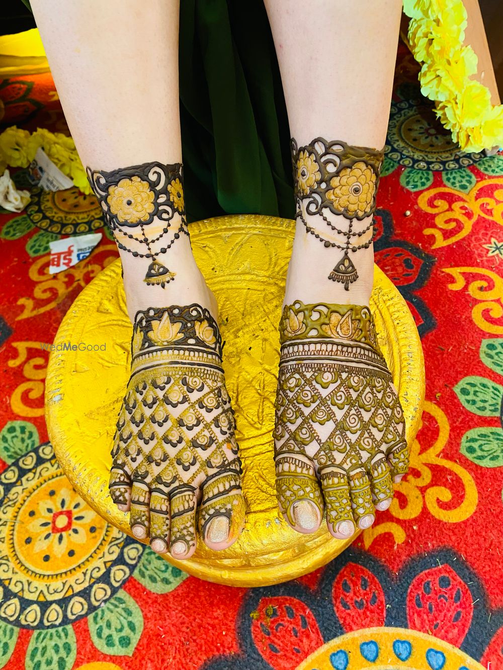 Photo From bridal mehandi legs design  - By Mehendi Artist Krishna