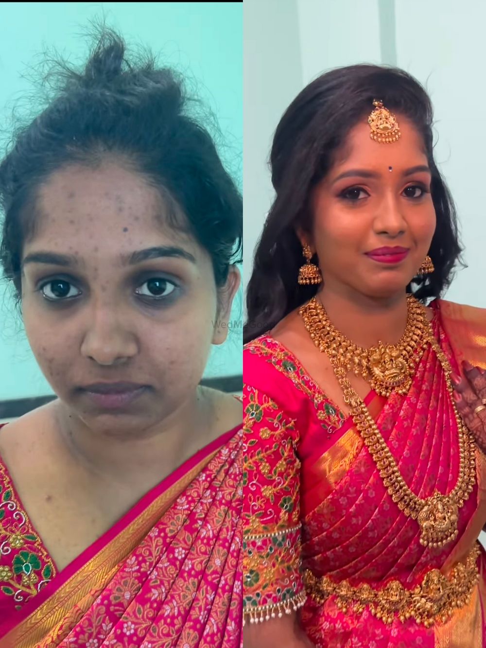 Photo From before and after of my bridals - By Makeover by Sahana Shetty