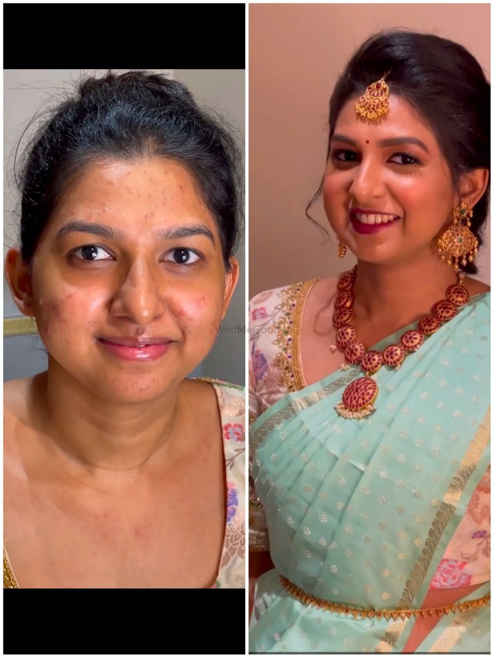 Photo From before and after of my bridals - By Makeover by Sahana Shetty