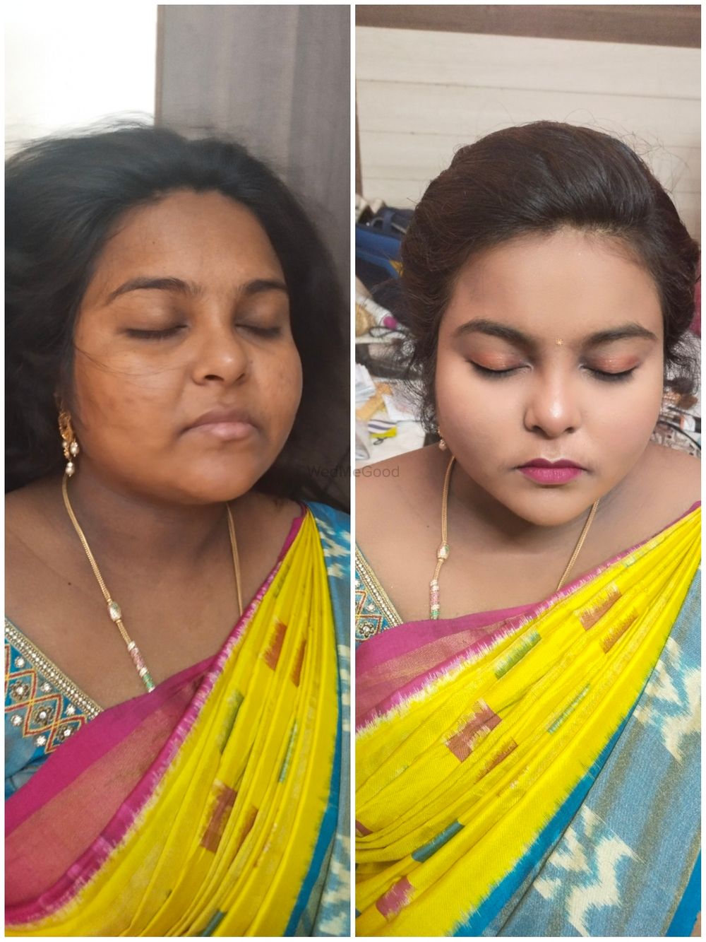 Photo From before and after of my bridals - By Makeover by Sahana Shetty