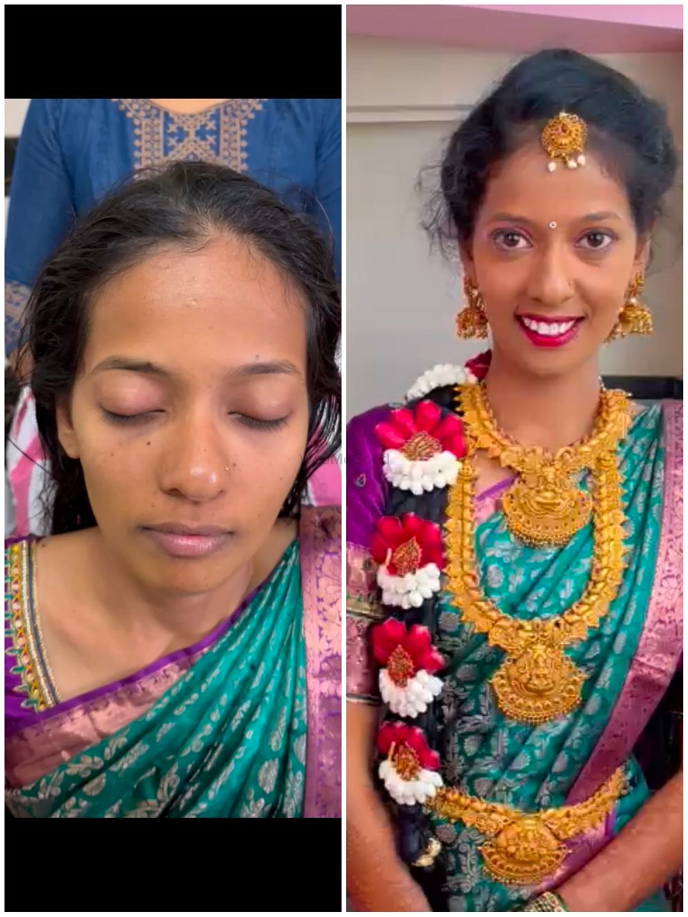 Photo From before and after of my bridals - By Makeover by Sahana Shetty