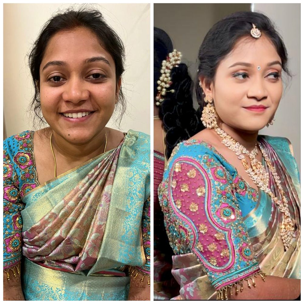 Photo From before and after of my bridals - By Makeover by Sahana Shetty