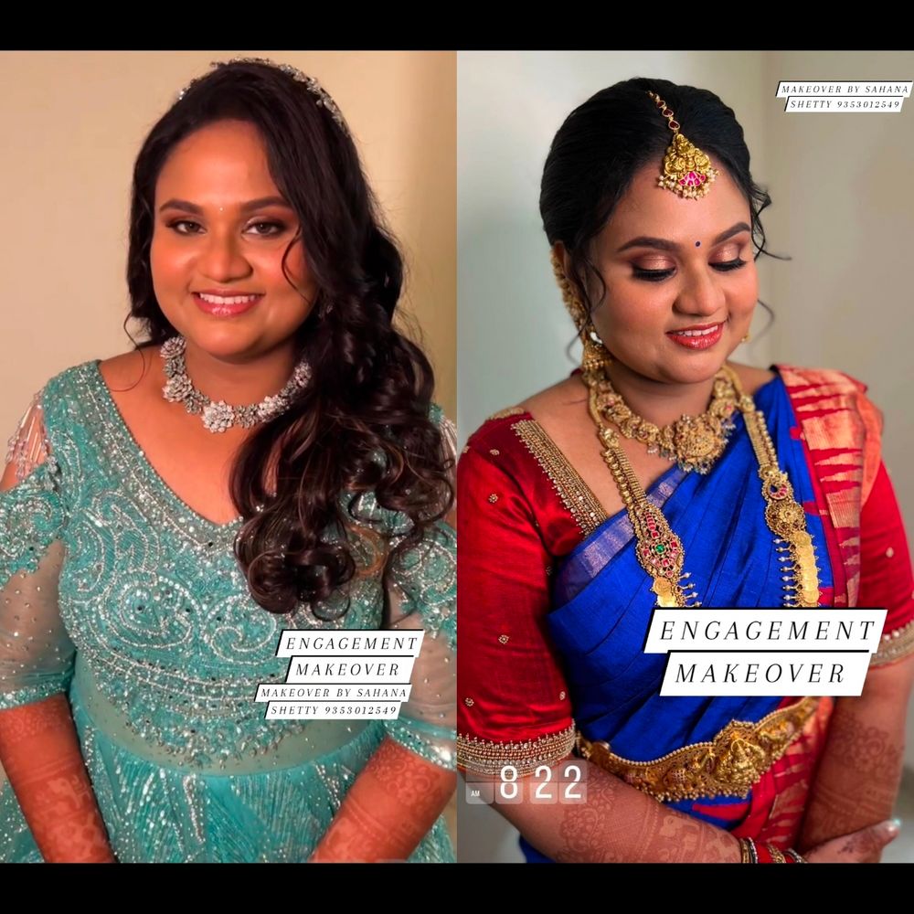 Photo From one bride in different looks - By Makeover by Sahana Shetty