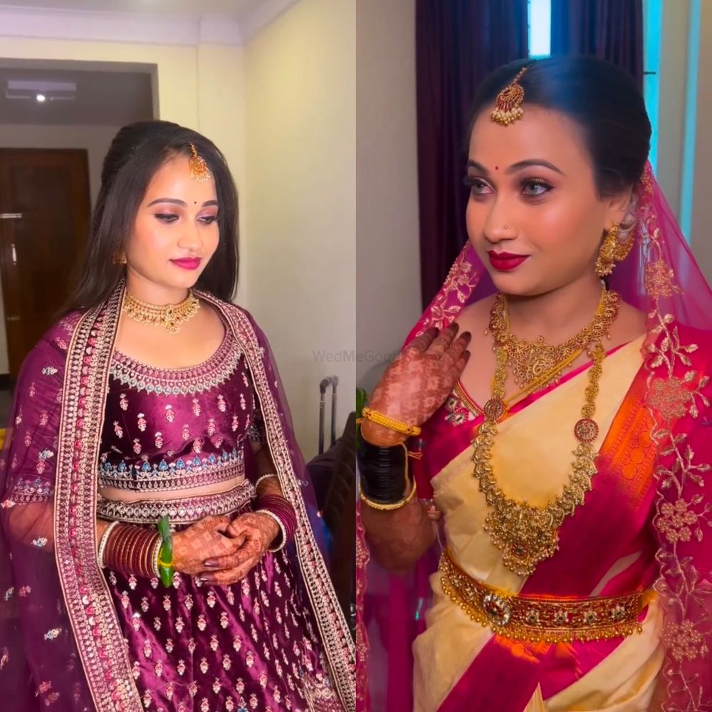 Photo From one bride in different looks - By Makeover by Sahana Shetty