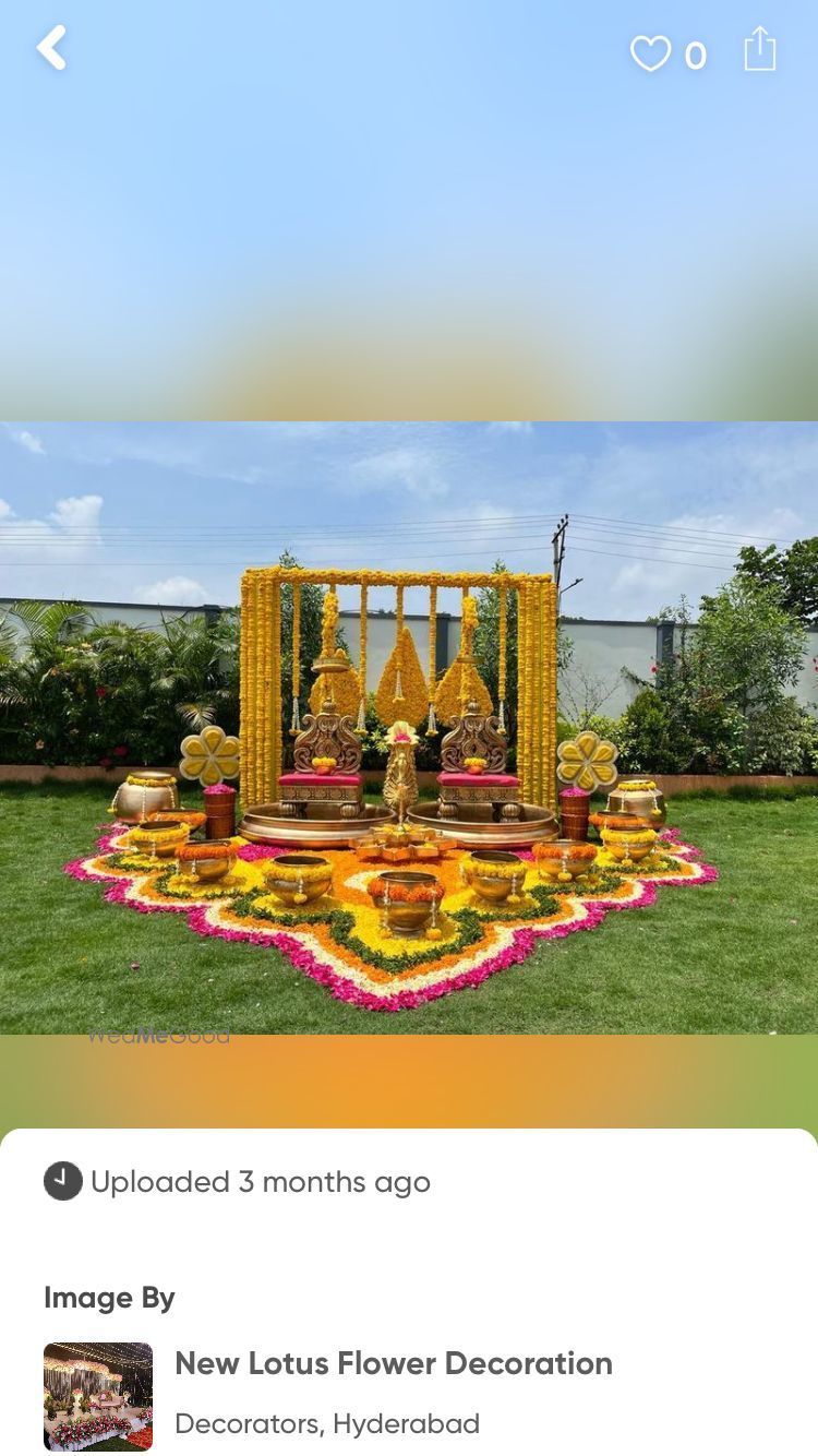 Photo From Haldi and Mehandi Decoration - By Brindavan Events