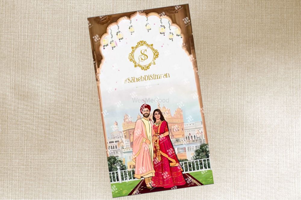 Photo From Gurudwara wedding - By Inked Pixel Designs