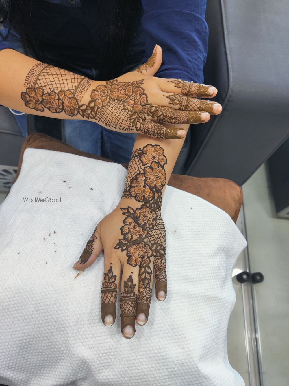 Photo From Floral designs - By Girly Henna by Sahana