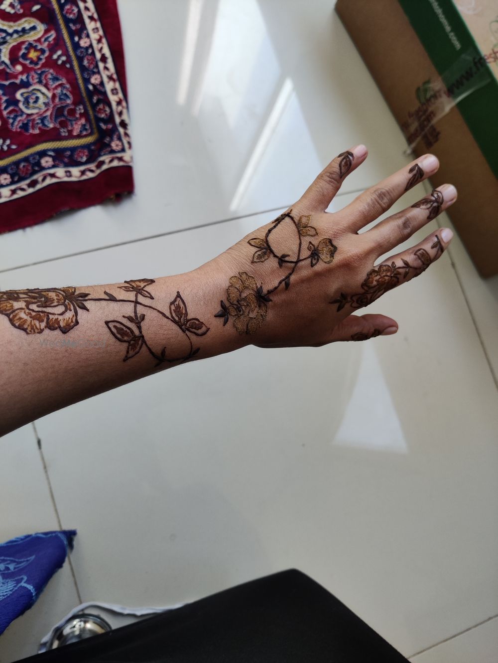 Photo From Floral designs - By Girly Henna by Sahana