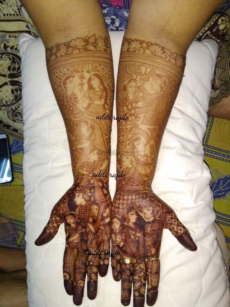 Photo From Wedding Colours - By Aditis Mehendi Art