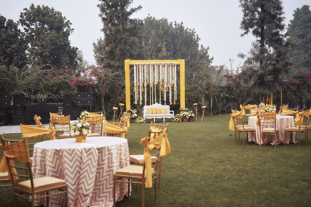 Photo From Haldi event at a Fira Farms, Bhijwasan - By TigerLily