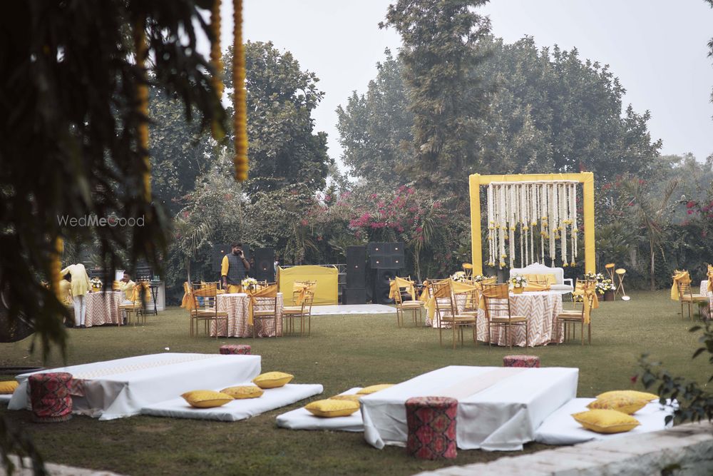 Photo From Haldi event at a Fira Farms, Bhijwasan - By TigerLily