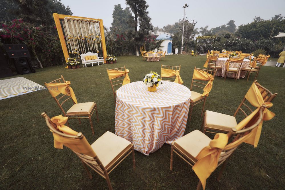 Photo From Haldi event at a Fira Farms, Bhijwasan - By TigerLily