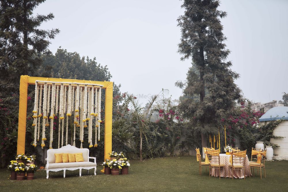Photo From Haldi event at a Fira Farms, Bhijwasan - By TigerLily
