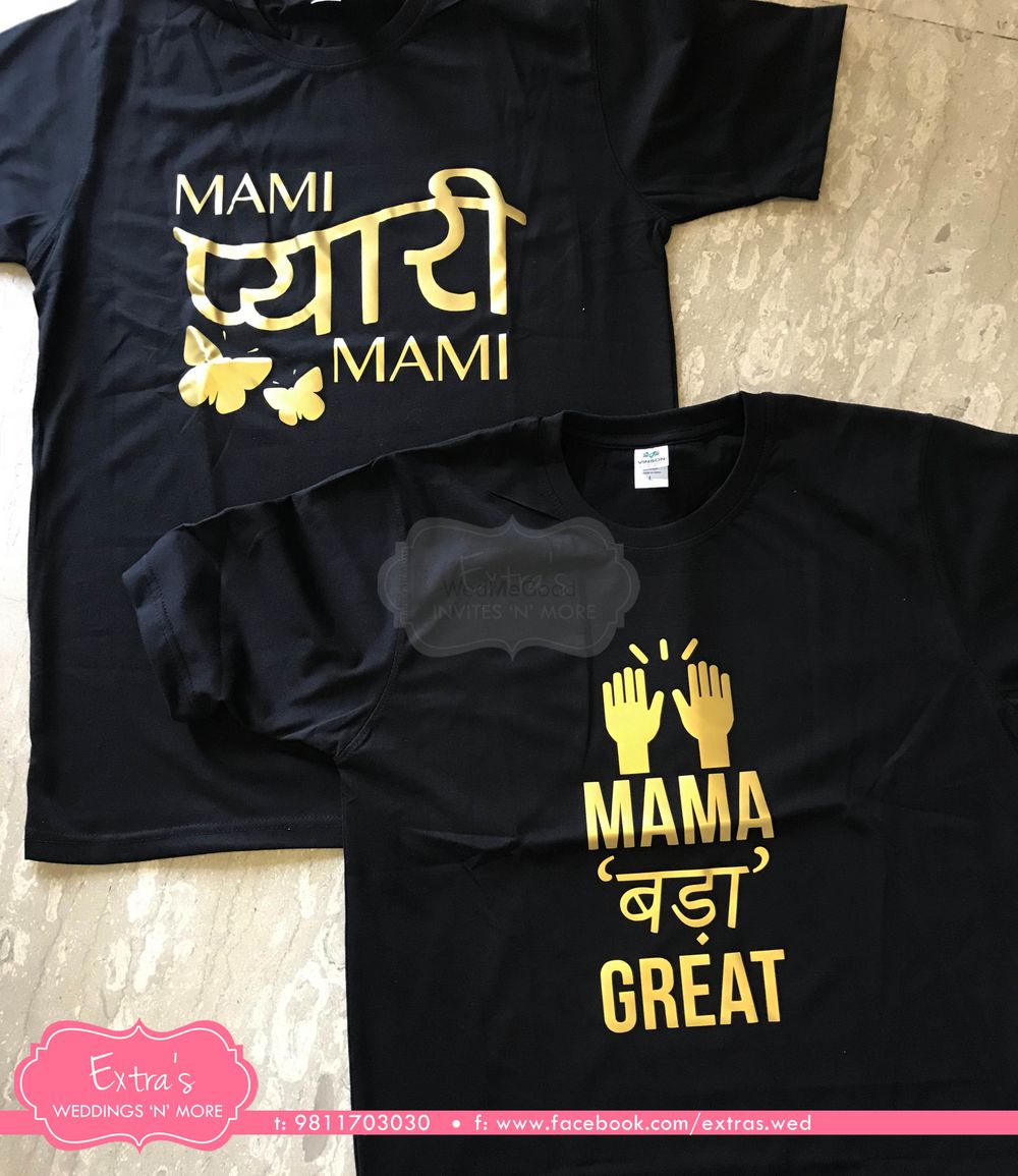 Photo From Big Fat Punjabi Wedding T-shirts - By Extras- Weddings n More