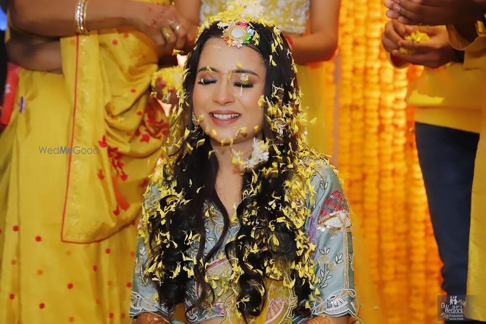 Photo From Haldi- Mehndi makeup  - By Rashi Goyal Makeovers