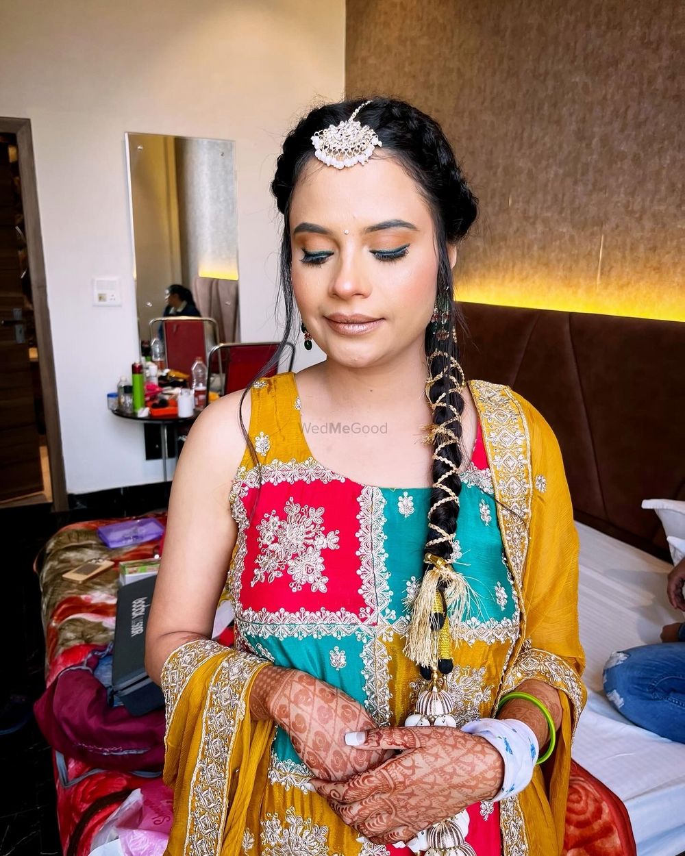 Photo From Haldi- Mehndi makeup  - By Rashi Goyal Makeovers