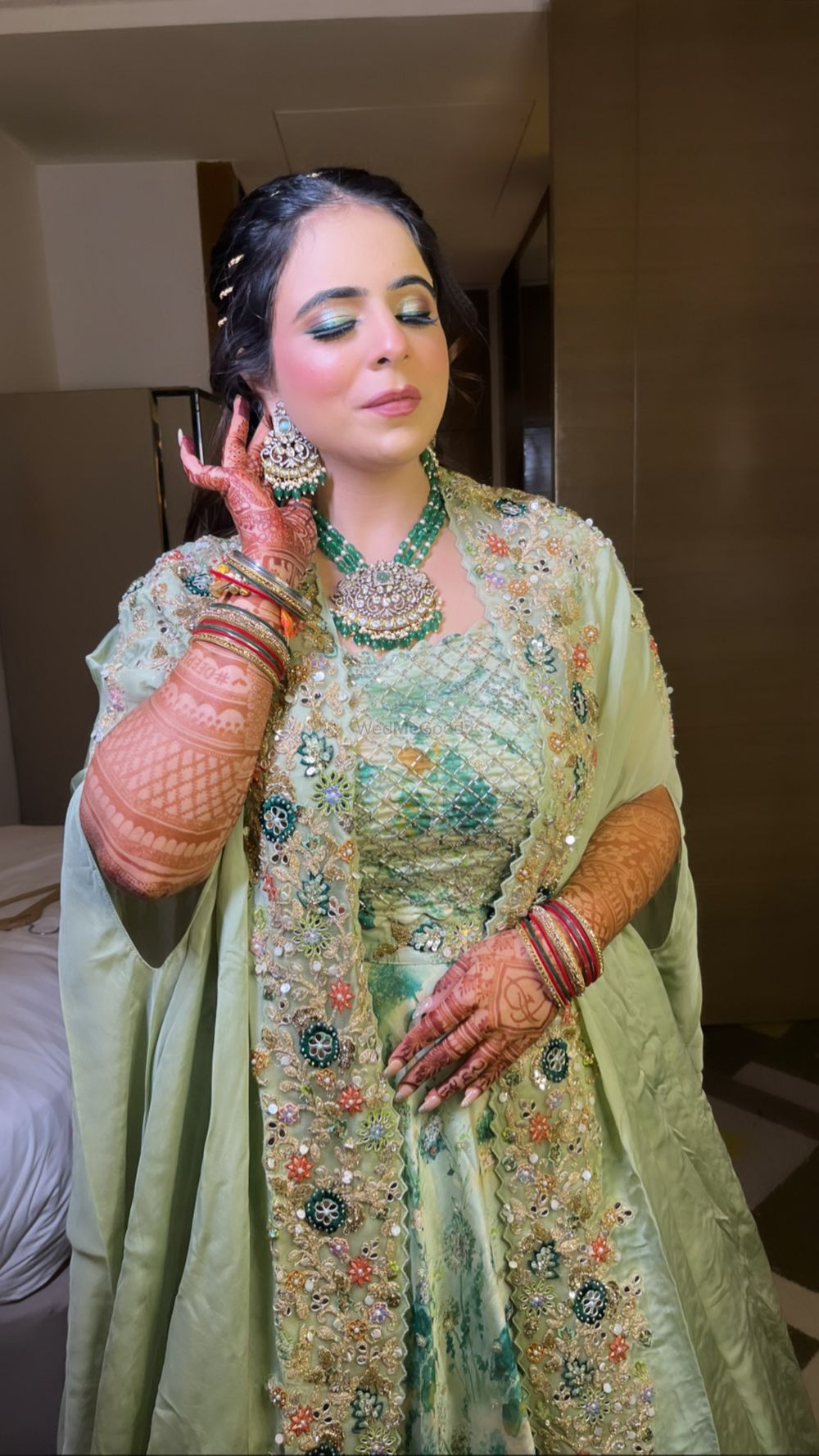Photo From Haldi- Mehndi makeup  - By Rashi Goyal Makeovers