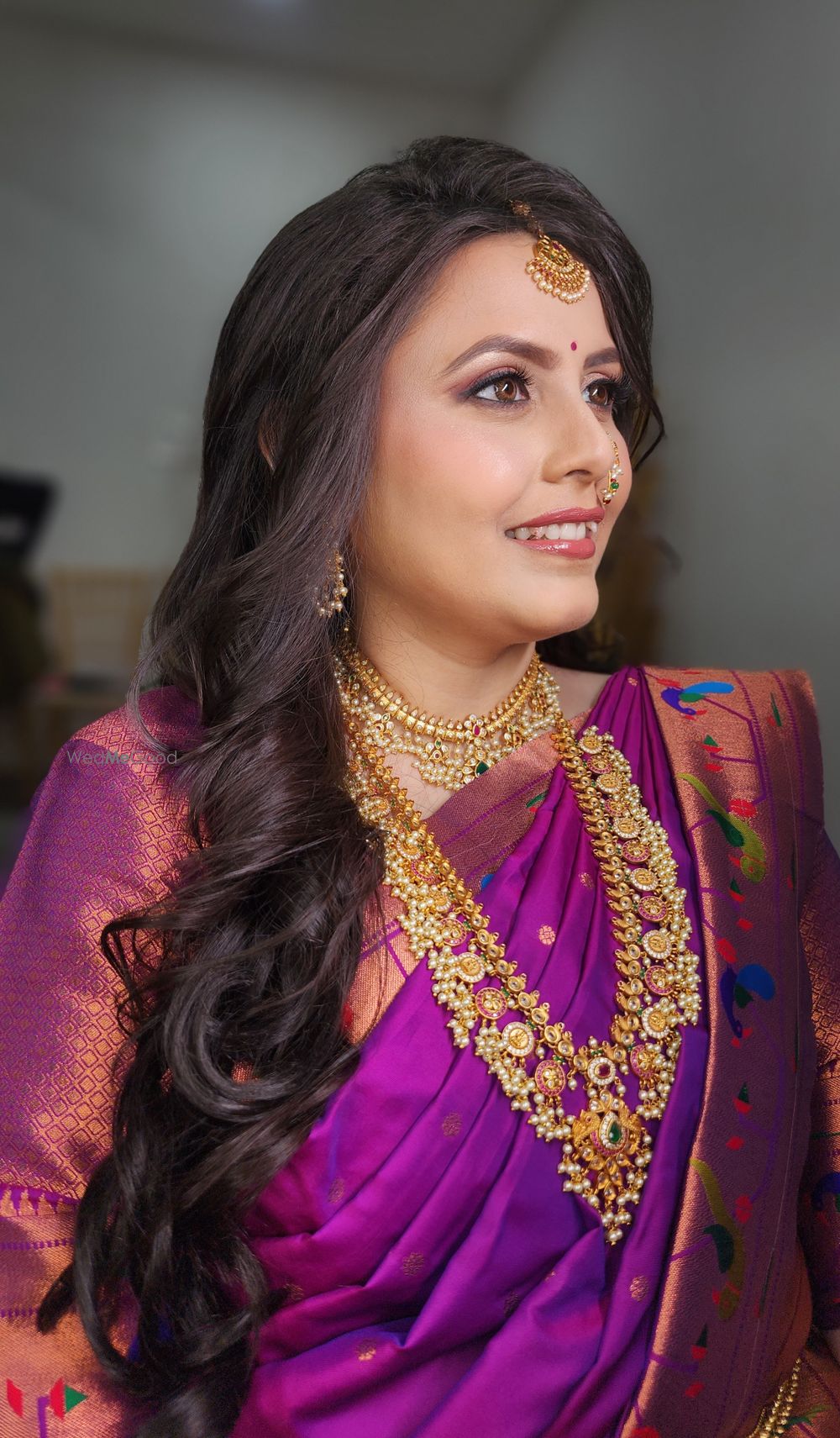 Photo From Bride Kinnari - Engagement Sangeet Wedding Reception - By Wow - Makeup Artist Reena