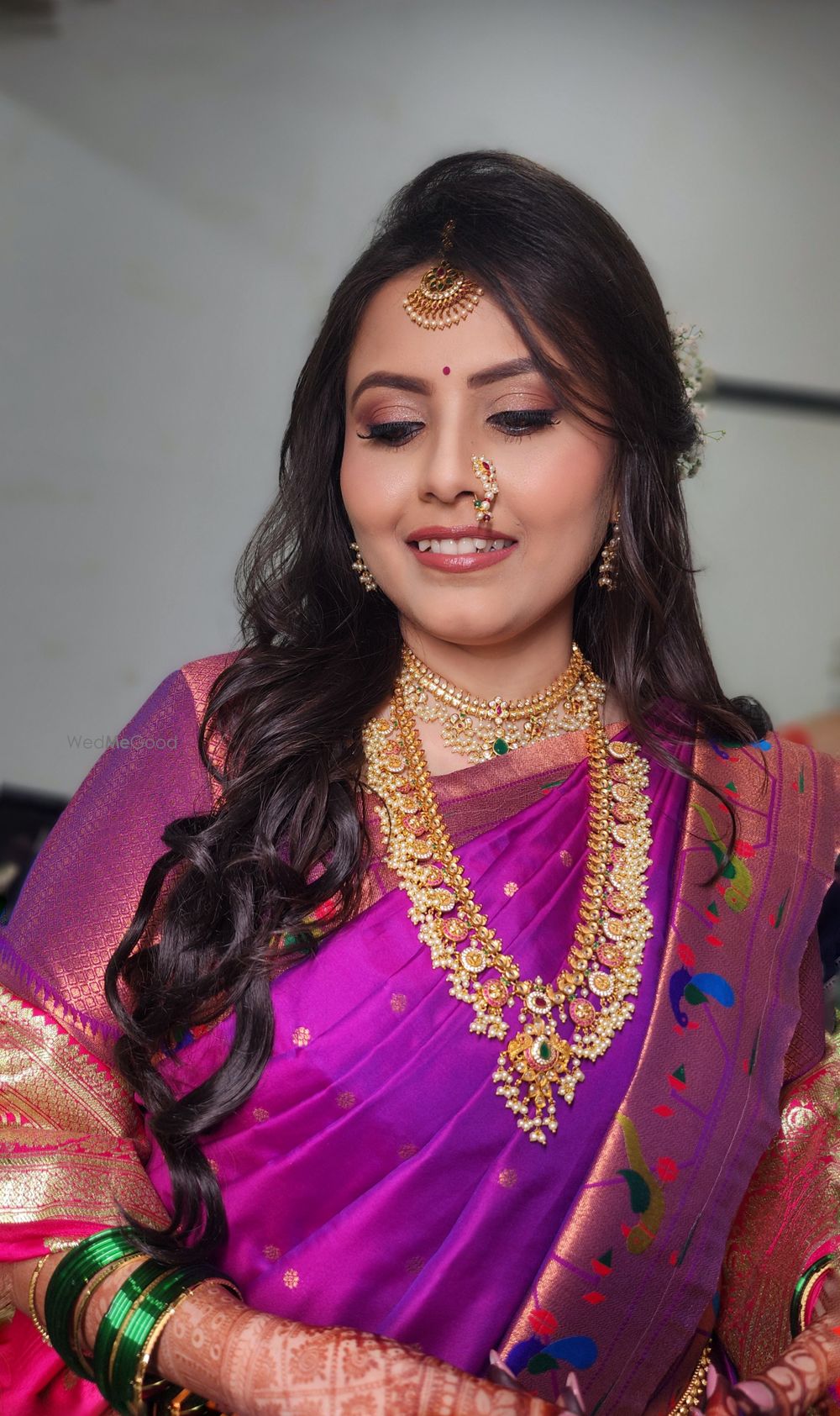 Photo From Bride Kinnari - Engagement Sangeet Wedding Reception - By Wow - Makeup Artist Reena