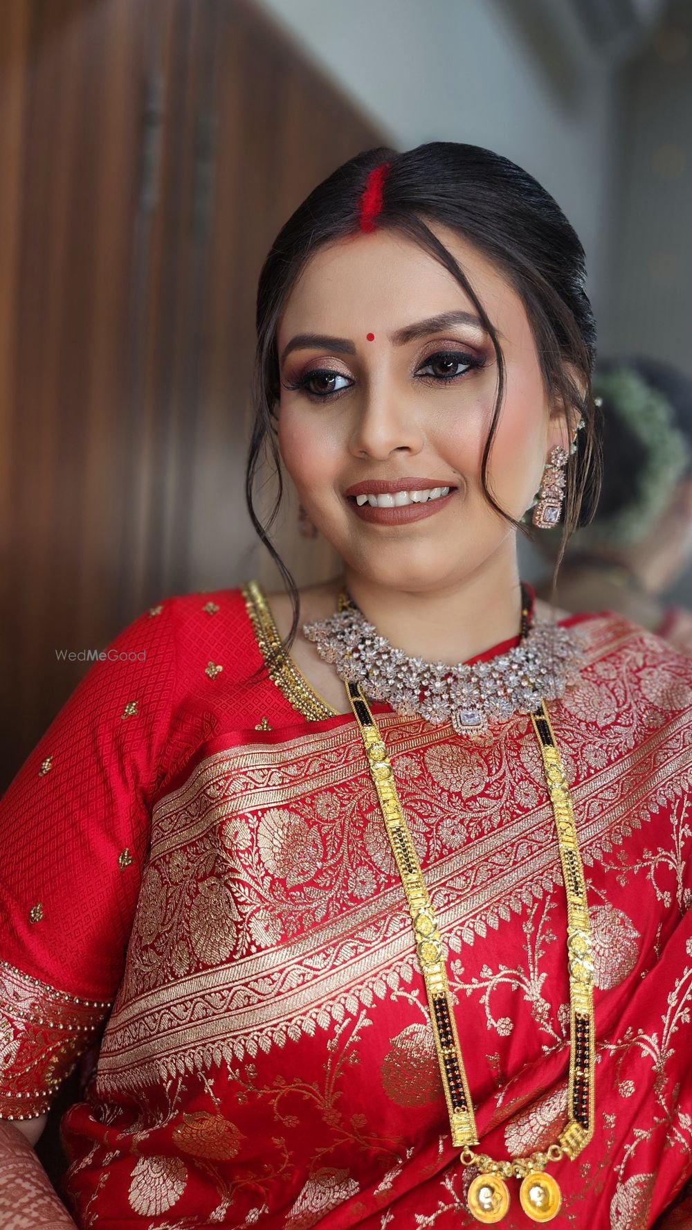 Photo From Bride Kinnari - Engagement Sangeet Wedding Reception - By Wow - Makeup Artist Reena