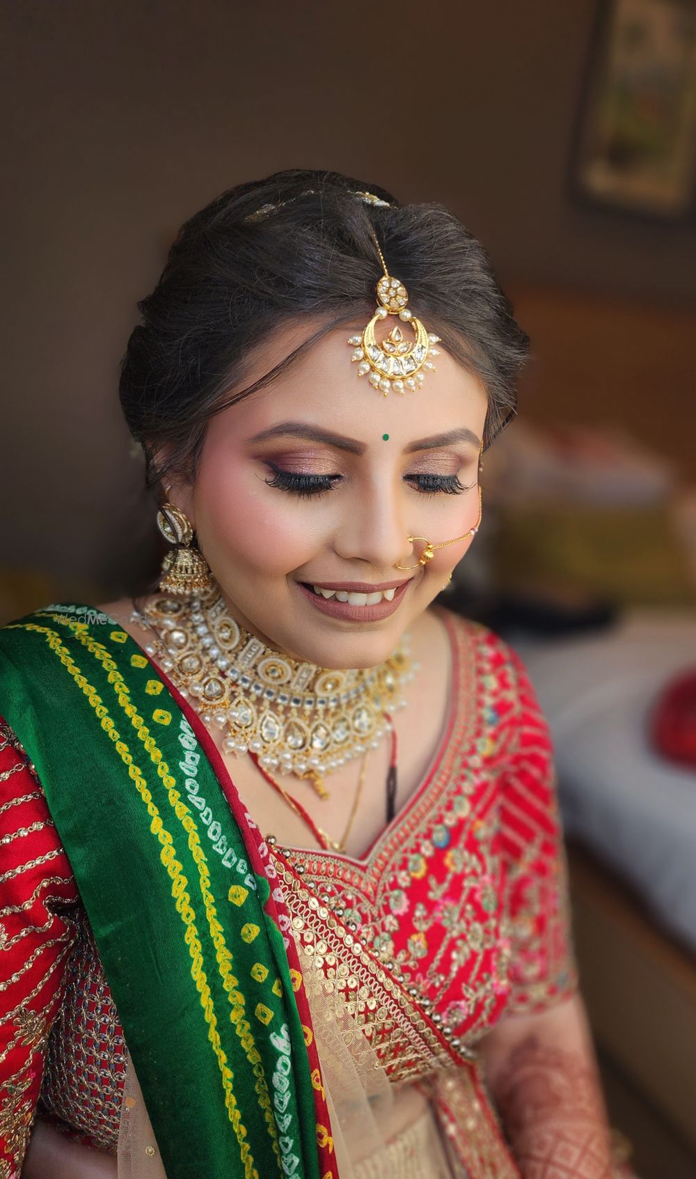 Photo From Bride Kinnari - Engagement Sangeet Wedding Reception - By Wow - Makeup Artist Reena