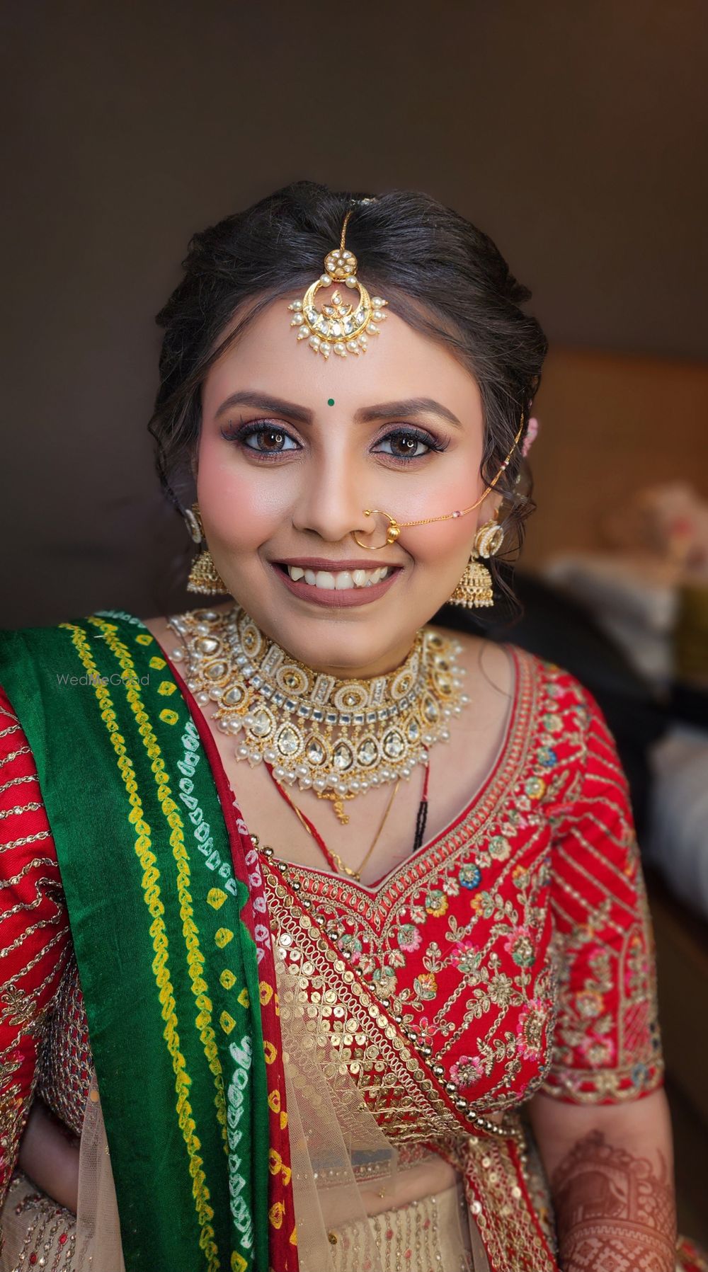 Photo From Bride Kinnari - Engagement Sangeet Wedding Reception - By Wow - Makeup Artist Reena