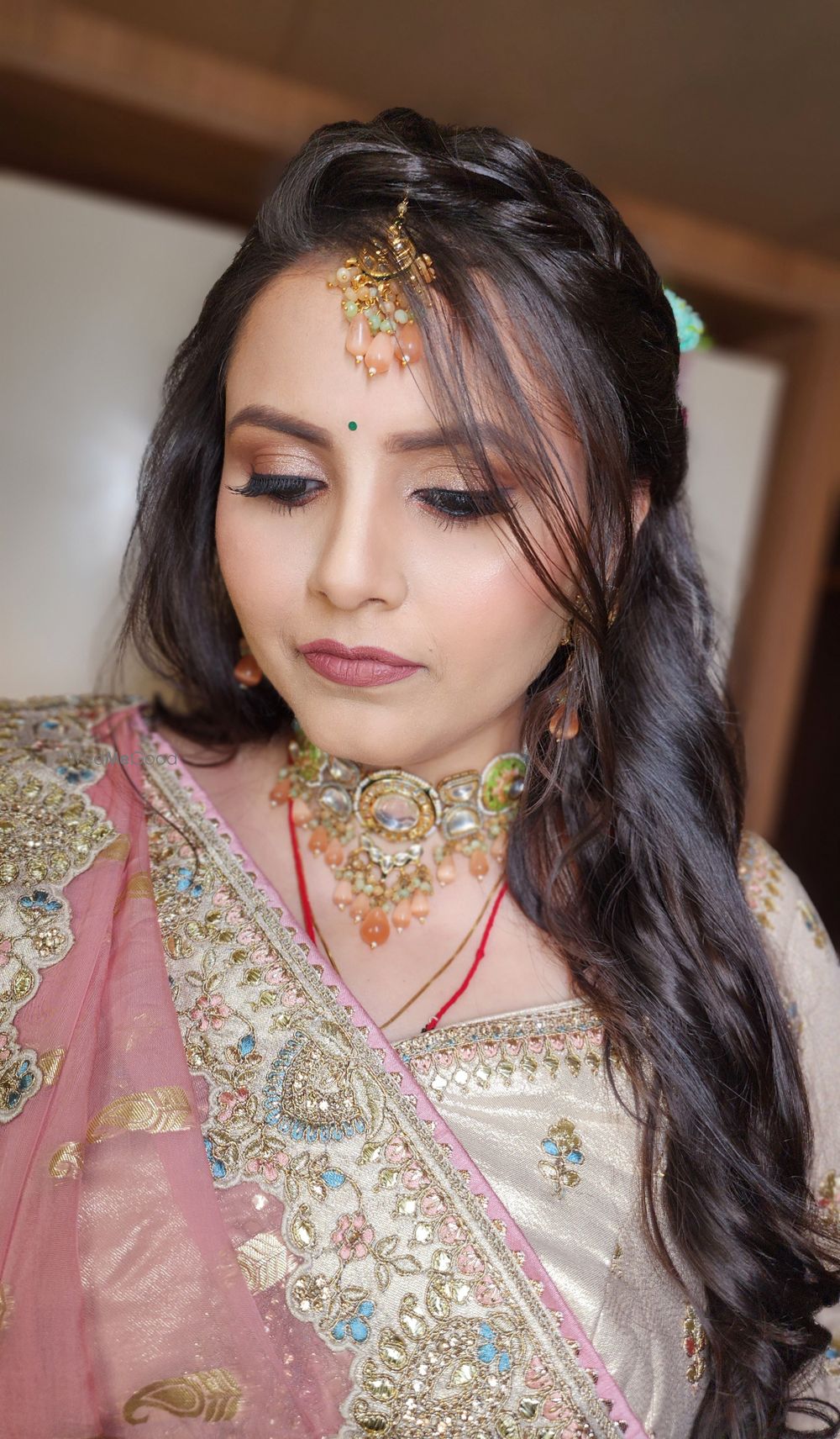 Photo From Bride Kinnari - Engagement Sangeet Wedding Reception - By Wow - Makeup Artist Reena