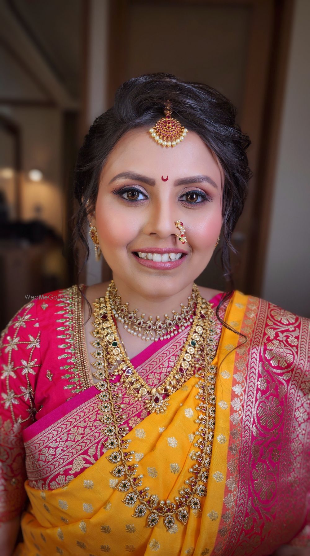 Photo From Bride Kinnari - Engagement Sangeet Wedding Reception - By Wow - Makeup Artist Reena