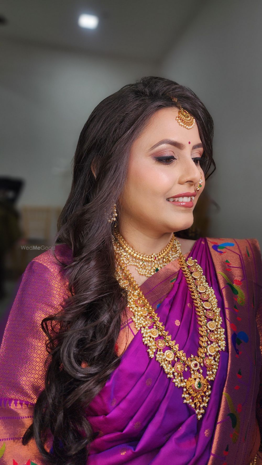 Photo From Bride Kinnari - Engagement Sangeet Wedding Reception - By Wow - Makeup Artist Reena